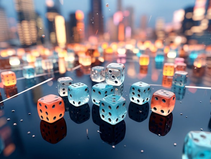 Tampilan dekat roda Roulette yang sedang berputar dengan bola yang menunjukkan hasil pemenang pada nomor spesifik